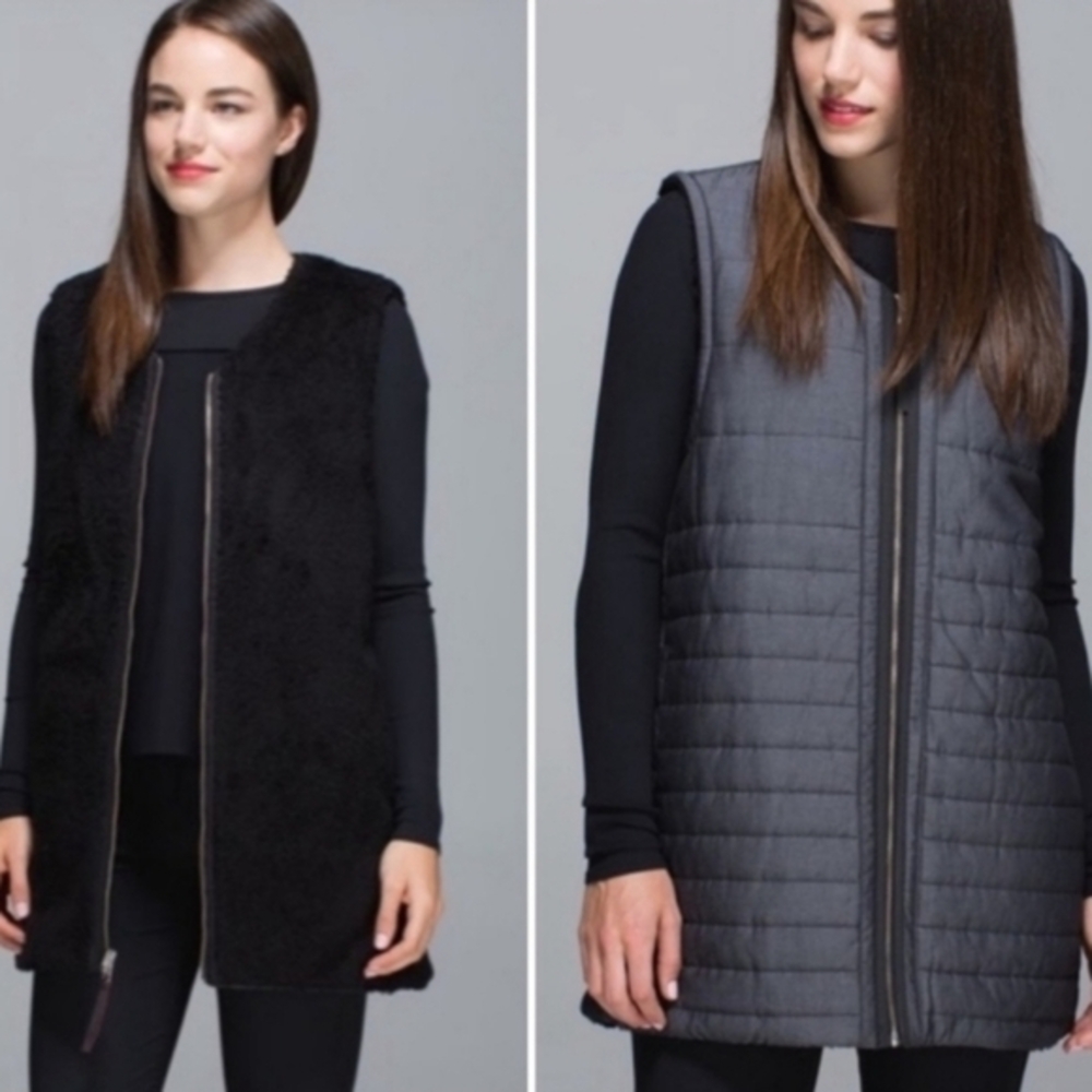 NWT Lululemon Everything she wants vest,Primaloft,reversible,size M